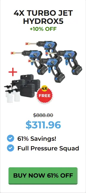 try HydroX5 Power Washer