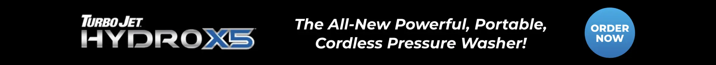 how HydroX5 Power Washer works