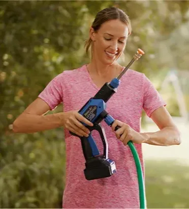 HydroX5 Power Washer customer